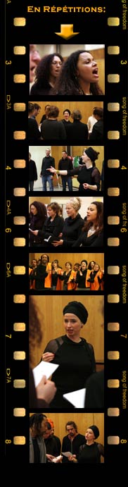 choeur, mariage gospel